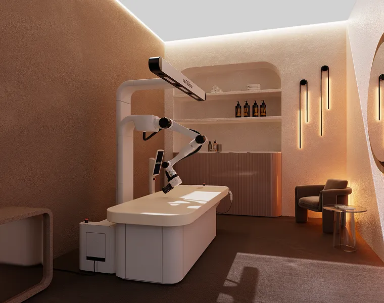 roboSculptor in aesthetic wellness, SPA center