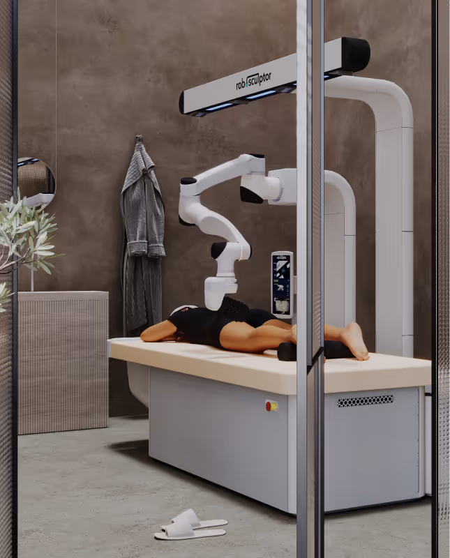 roboSculptor in wellness center