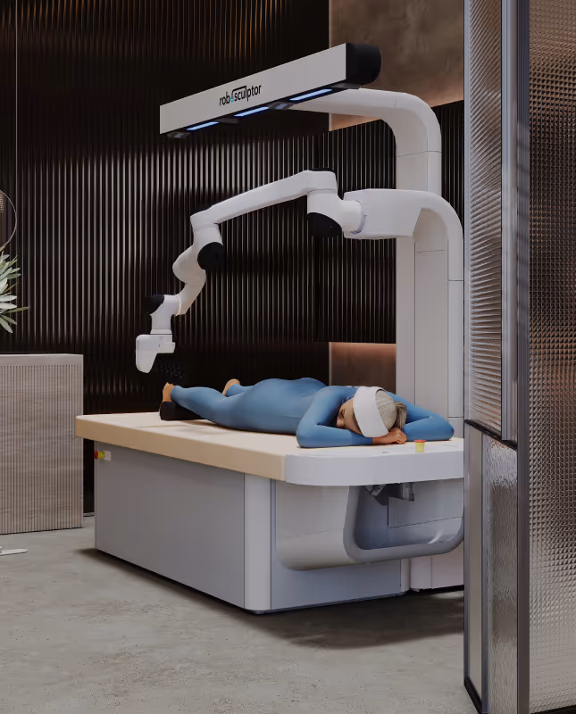 roboSculptor in wellness center