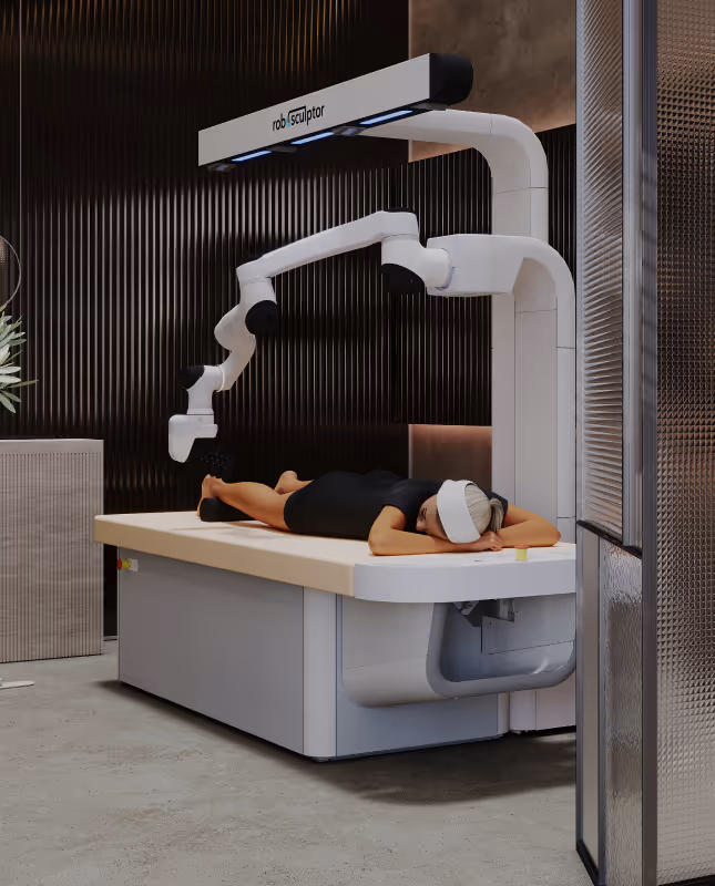 roboSculptor in wellness center