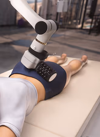 Upper glute - recovery massage on roboSculptor