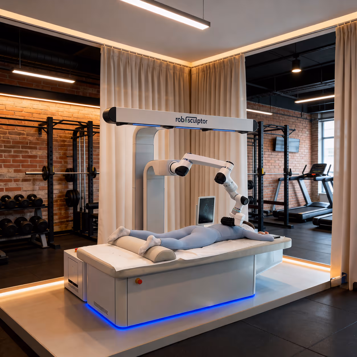 roboSculptor in gym