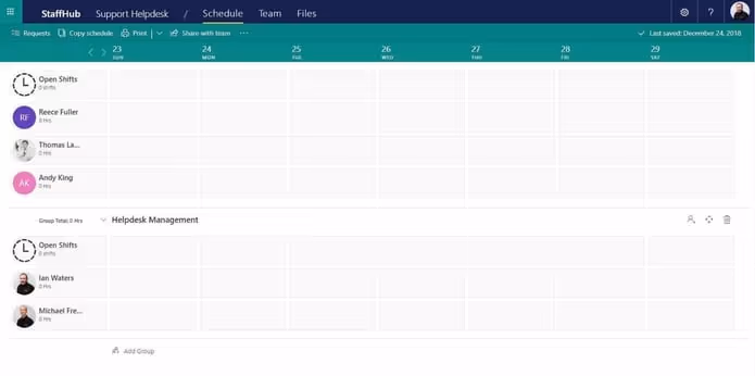Microsoft 365 Staff Rota Set up Step 8