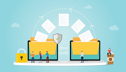 microsoft 365 backup illustration