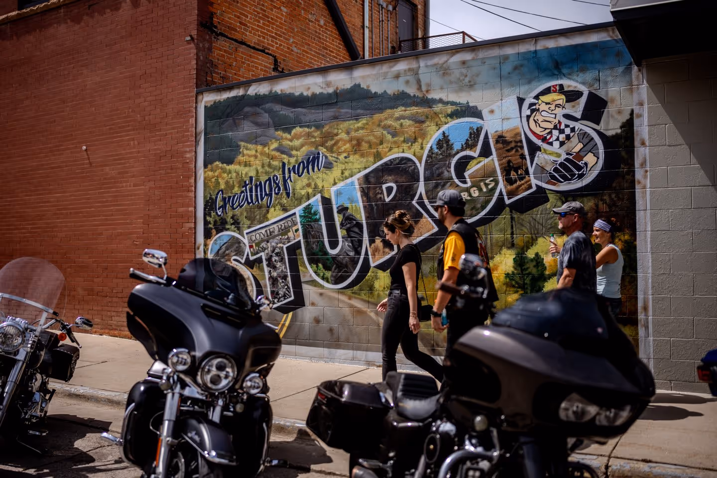 Sturgis SD Street mural 