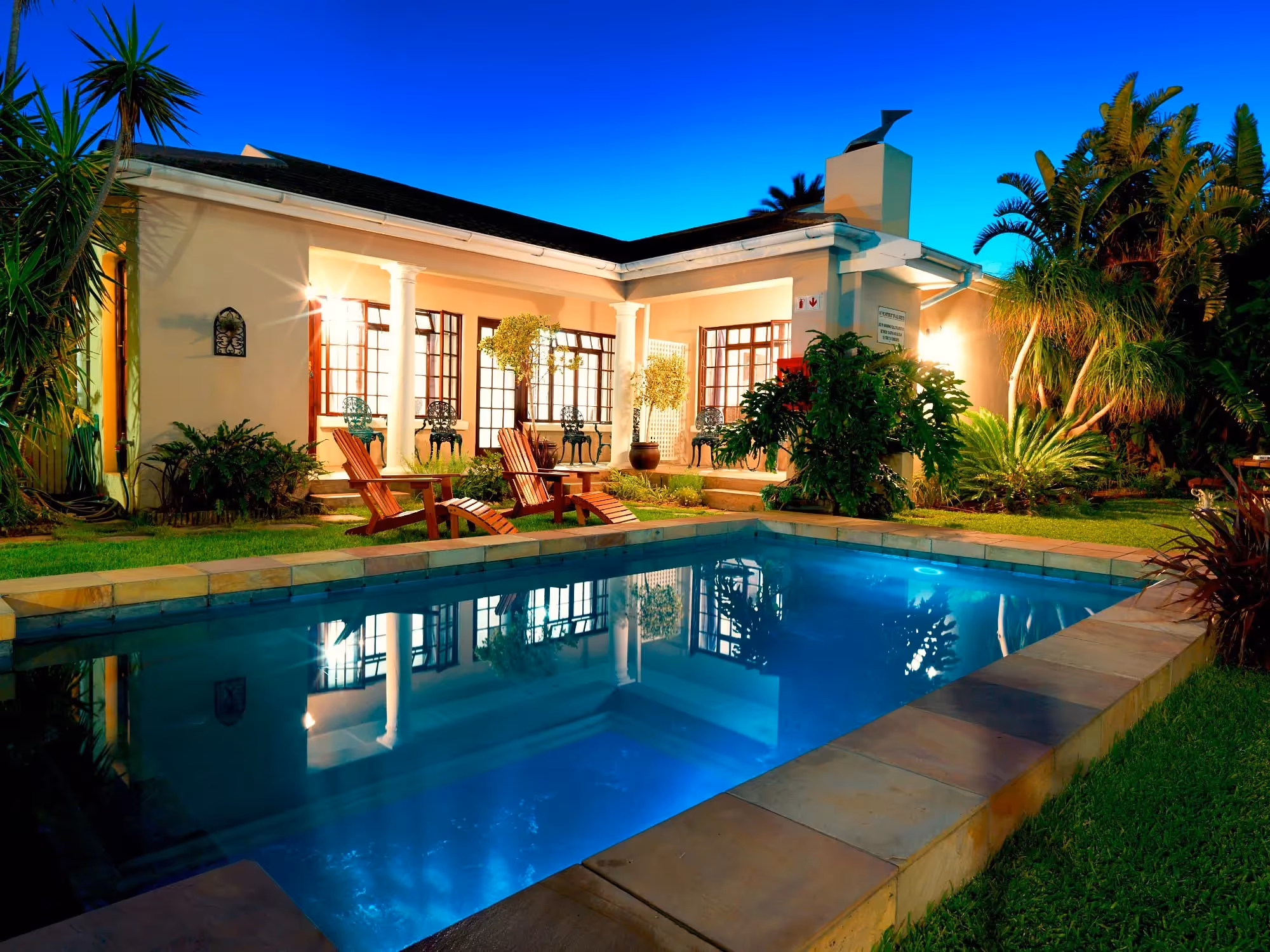 Pool der Beachwalk Bed and Breakfast Unterkunft