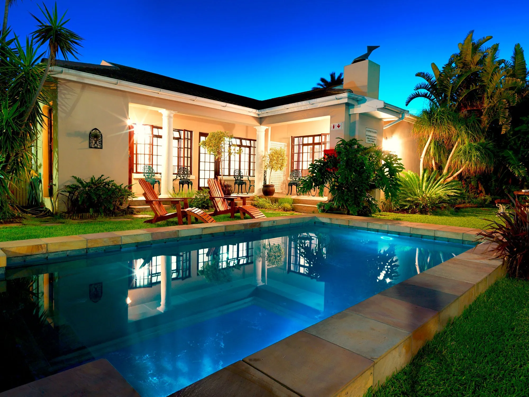 Pool der Beachwalk Bed and Breakfast Unterkunft