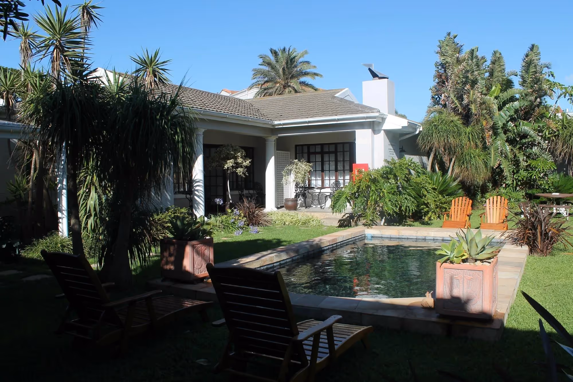 Pool der Beachwalk Bed and Breakfast Unterkunft