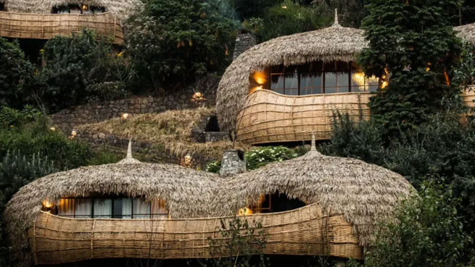 Zimmer der Wilderness Bisate Loge in Ruanda