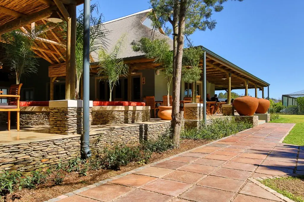 Teil der Addo Wildlife Unterkunft, Südafrika