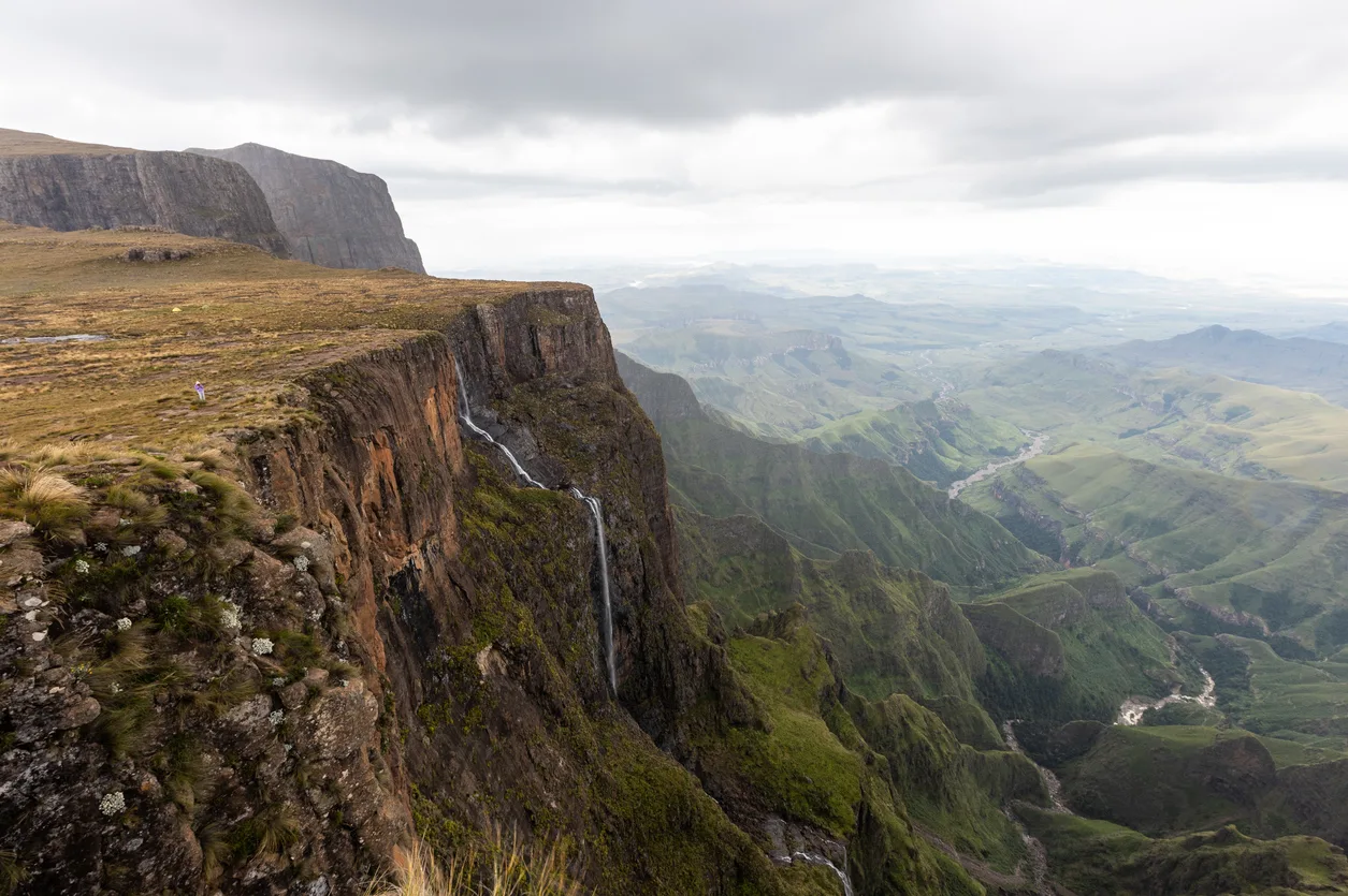 Blick auf die Tugela Falls in Südafrika