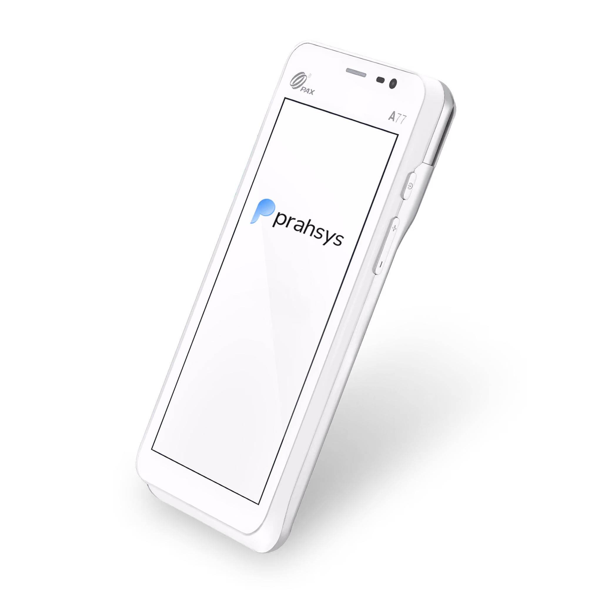 Prahsys on a PAX A77 payment terminal
