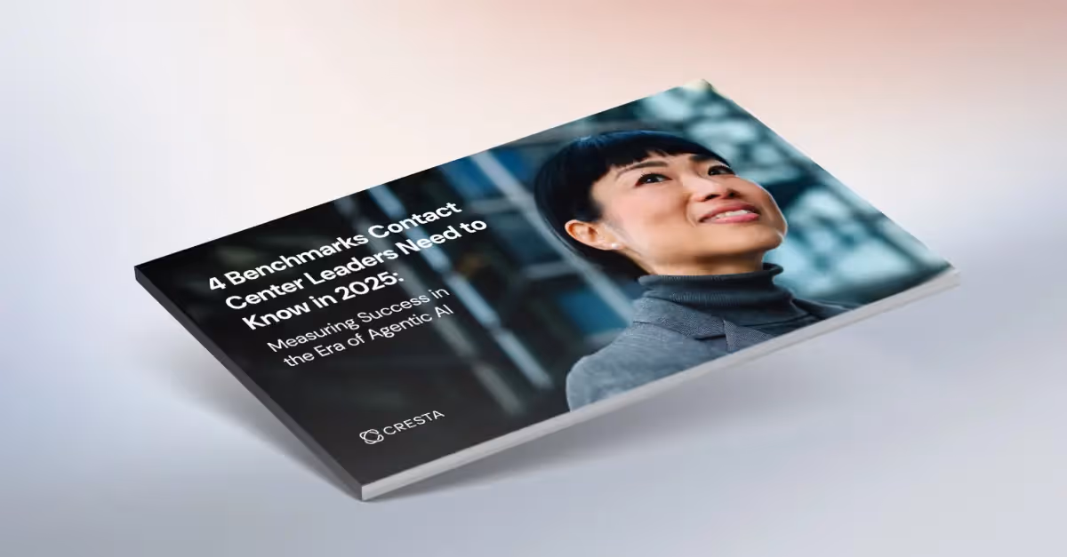 Rethinking Success in the Contact Center: The 2025 Benchmarking Guide