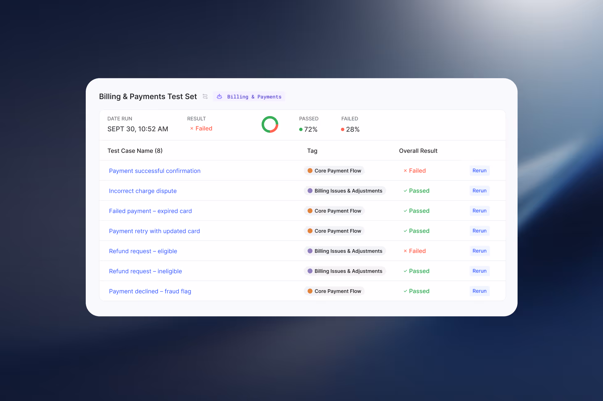 Introducing Cresta's Automated AI Agent Testing suite