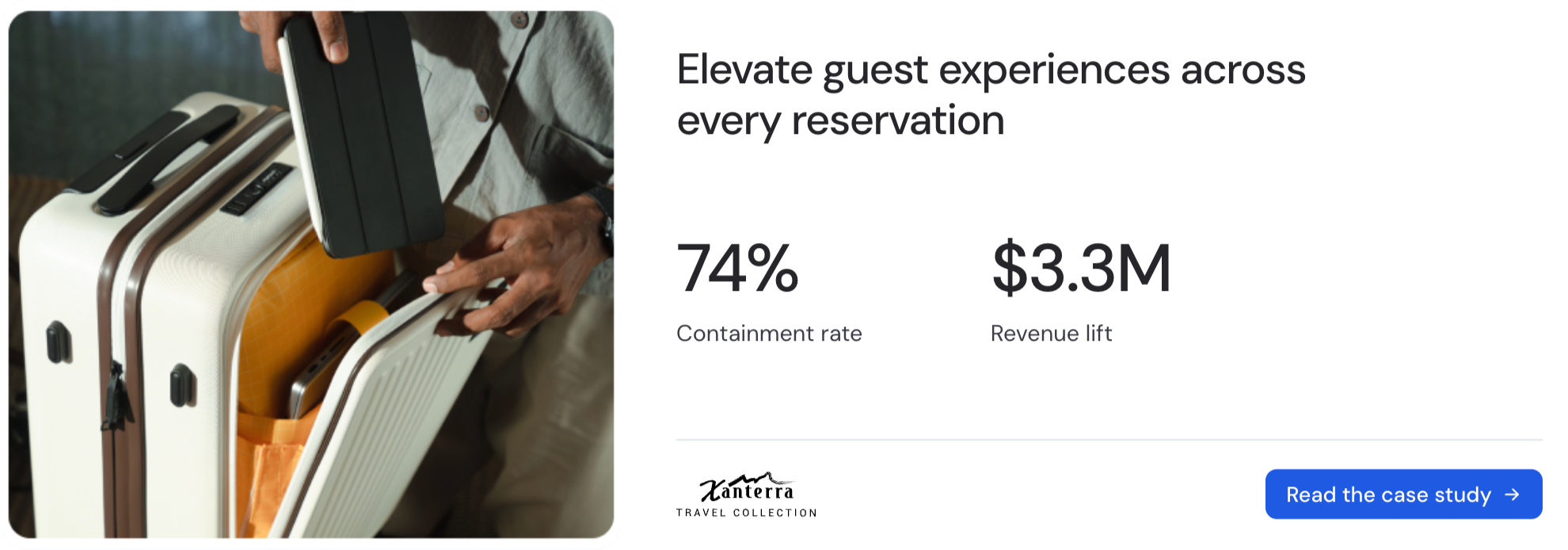 Cresta’s case study with Xanterra highlights how AI Agent can drastically improve containment and bottom line revenue