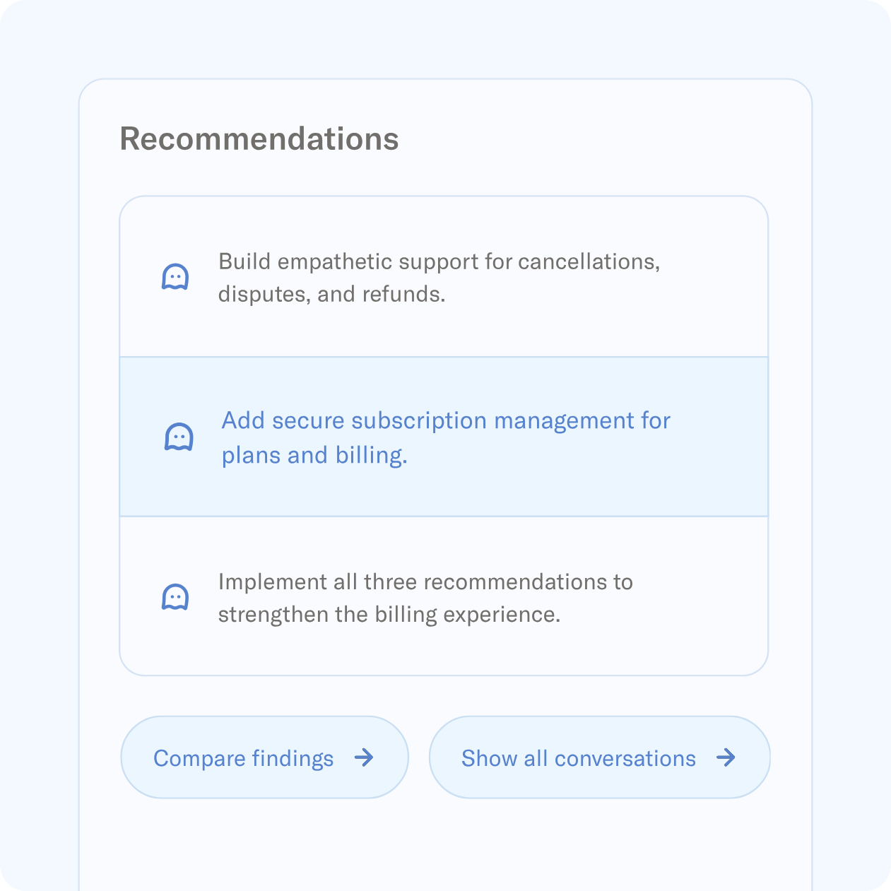 Ghostwriter can also flag opportunities for improving your AI agents and go on to execute those improvements