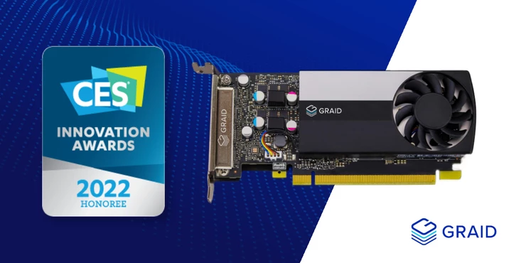 Graid Technology Named CES 2022 Innovation Awards Honoree