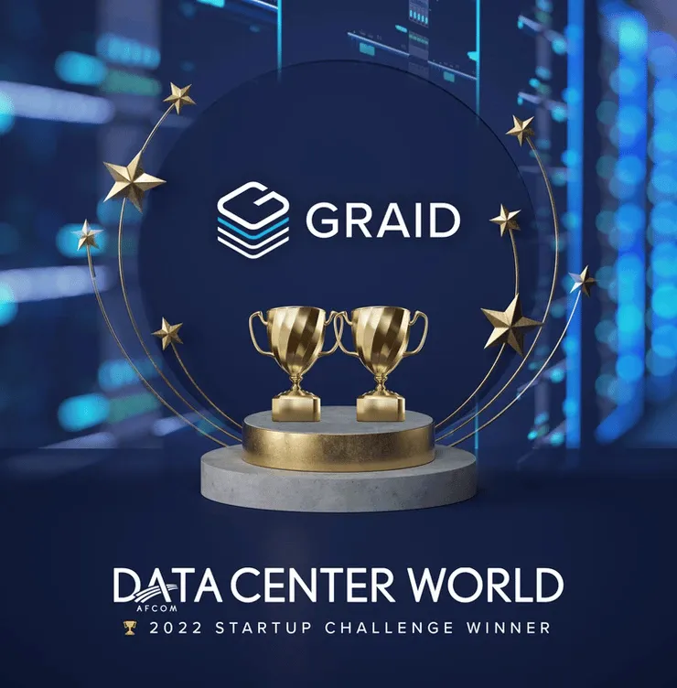  Graid Data Center World 2022 Startup Challenge Winner
