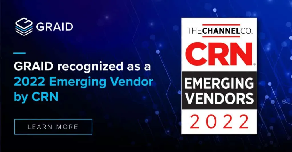  Graid CRN 2022 Emerging Vendor