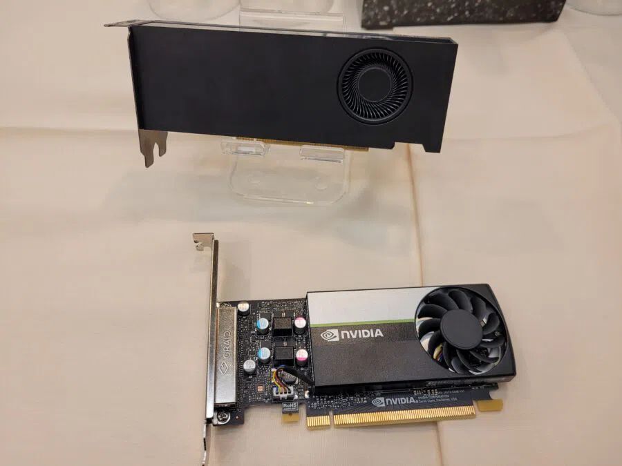 Image of two RAID cards, one SupremeRAID SR-1000 and one SR-1010