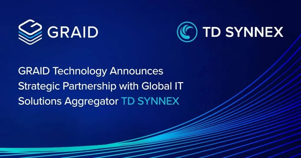  Graid Technology Announces Partnership With Global IT Solutions Aggregator TD SYNNEX
