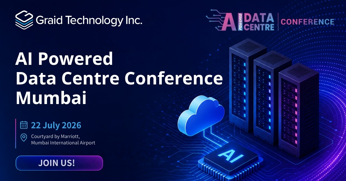Graid joins AI Powered Data Centre Conference in Mumbai