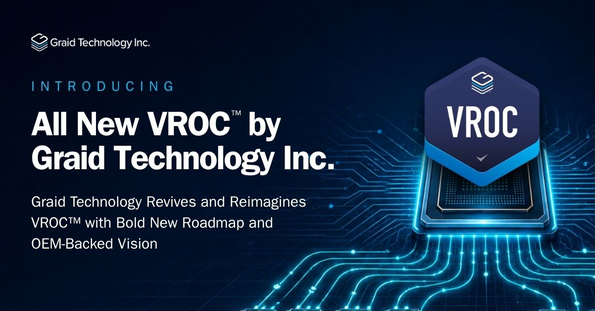 Introducing All-New VROC™ by Graid Technology