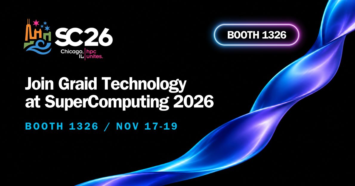 Find us at SC26, Booth 1326 | Graid Technology