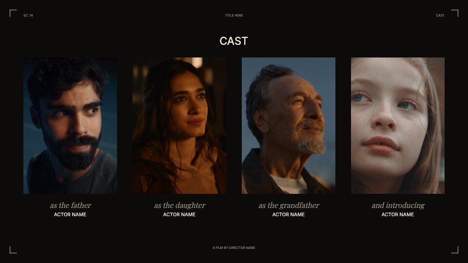 Slate cast Slide