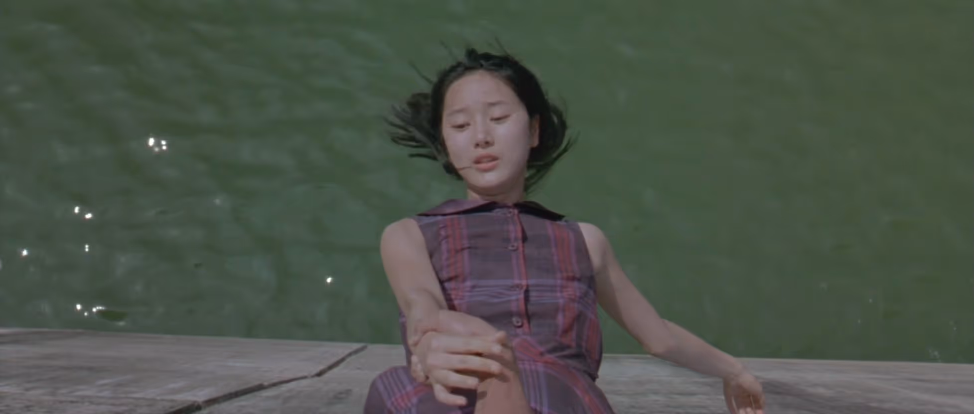 A still from Oldboy, shot by Chung-hoon Chung.