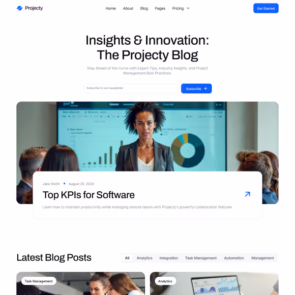 Blog V3 Page