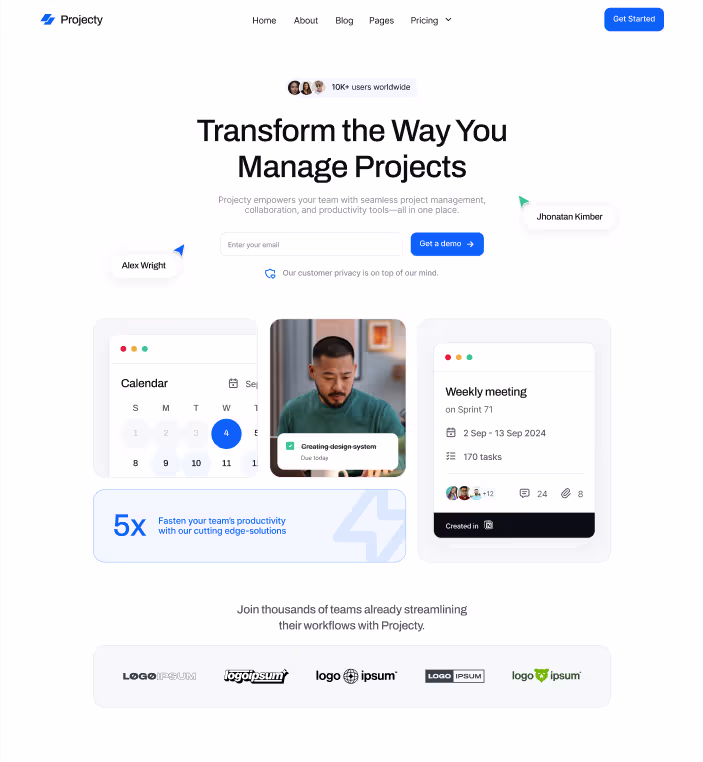Homepage V1