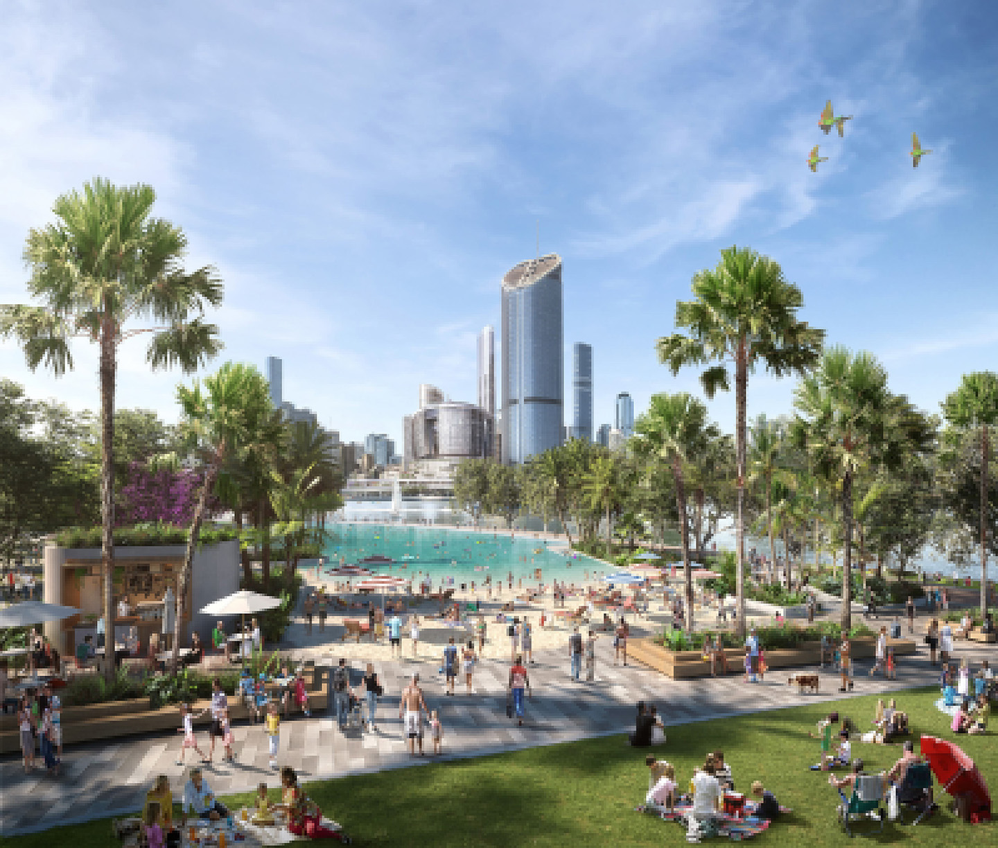A render of future South Bank