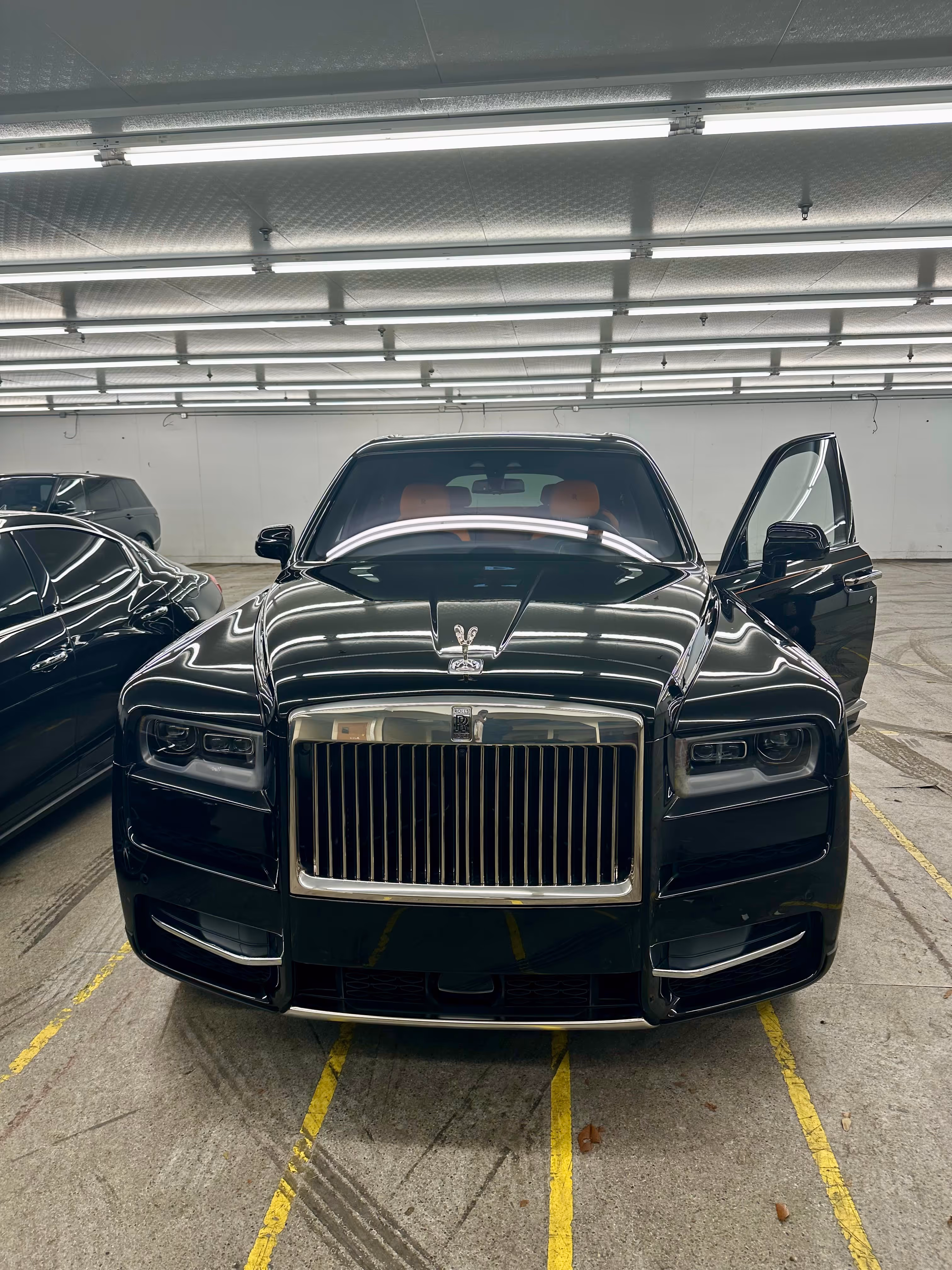 Rolls Royals car parked outdoors on the street
