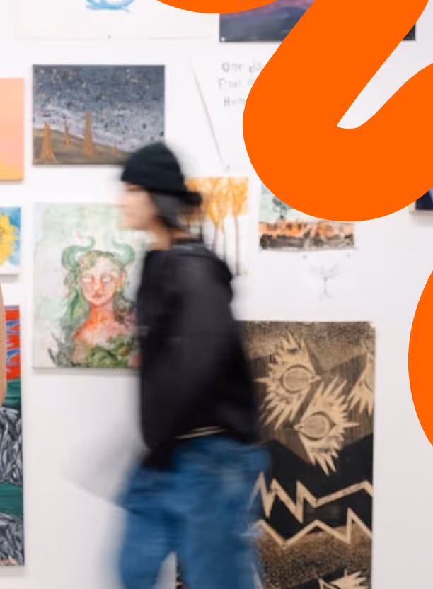 iHuman Youth Art Display