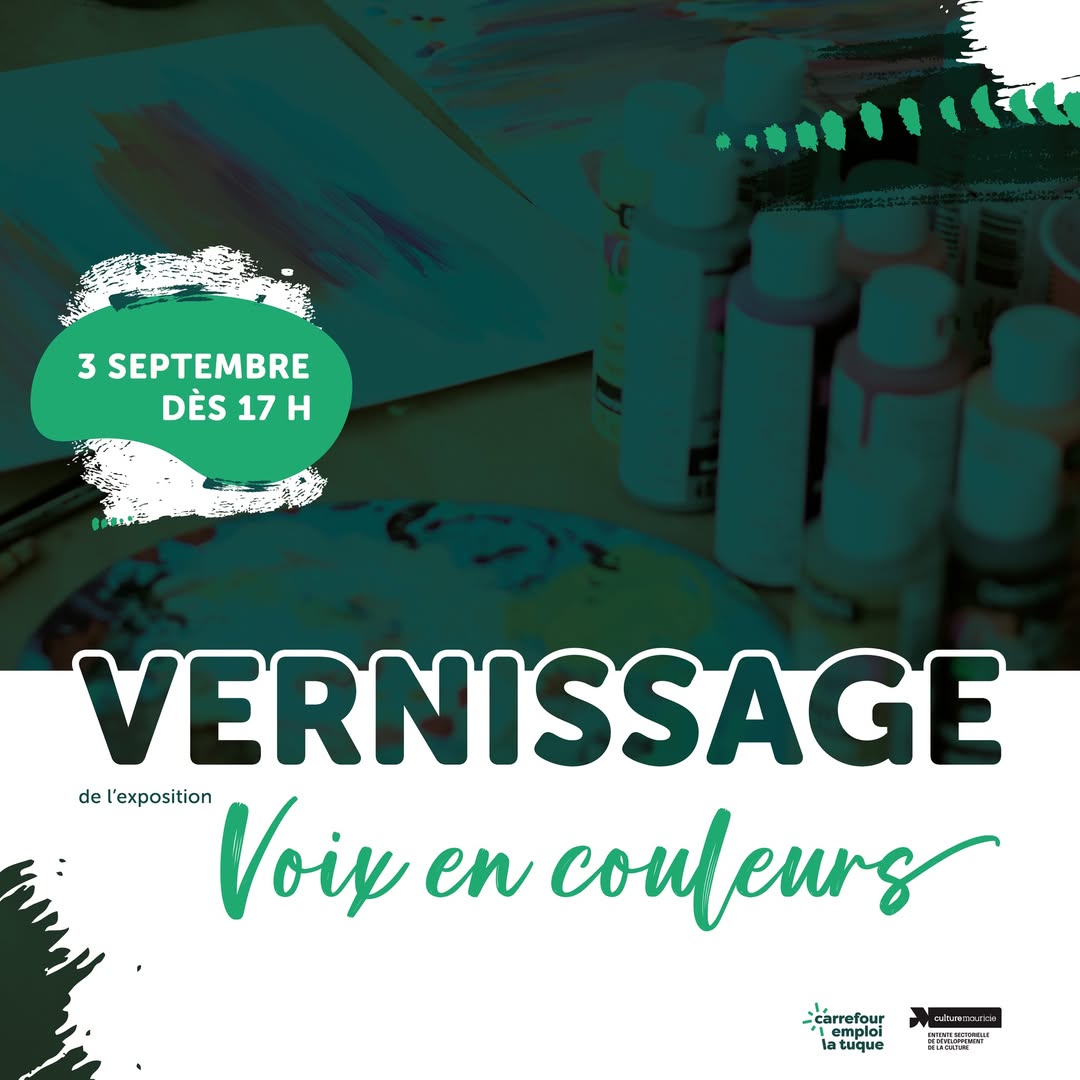 Voix en couleur : une exposition du Carrefour Emploi présenté au Complexe culturel en septembre