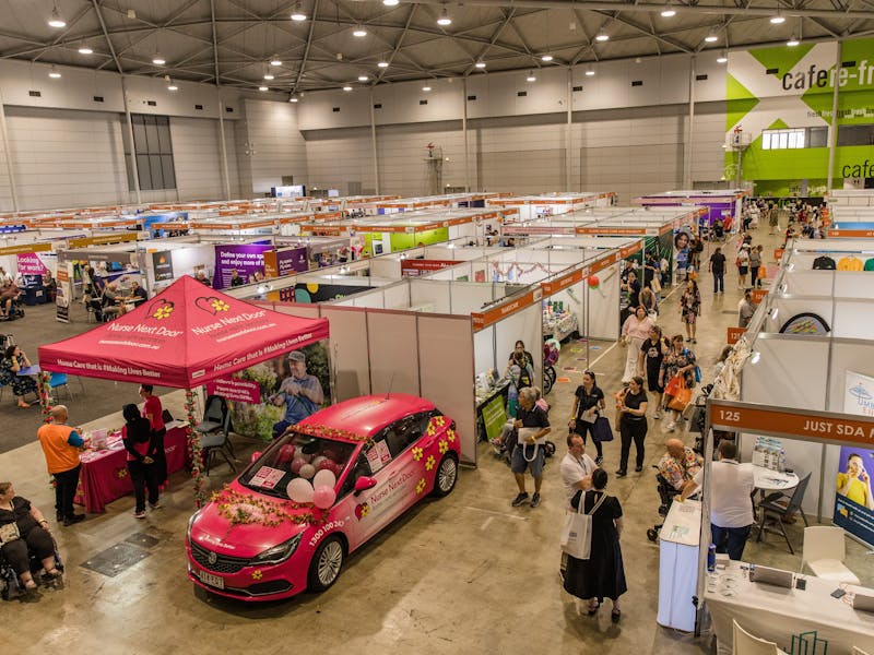 Crowd shot at Brisbane Disability Expo 2024