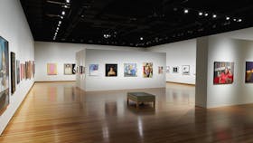 A wide shot of the 2024 Finalists Exhibition