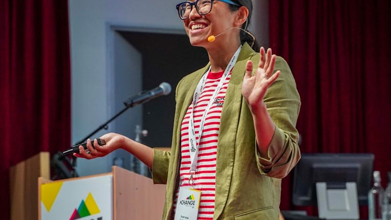 Change conference speaker