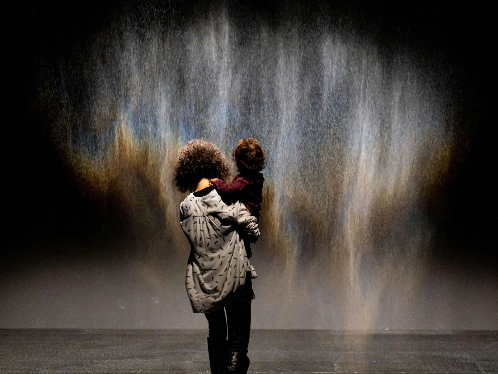 Olafur Eliasson's 'Beauty' 1993 installed at Fondazione Palazzo Strozzi, Florence, Italy,