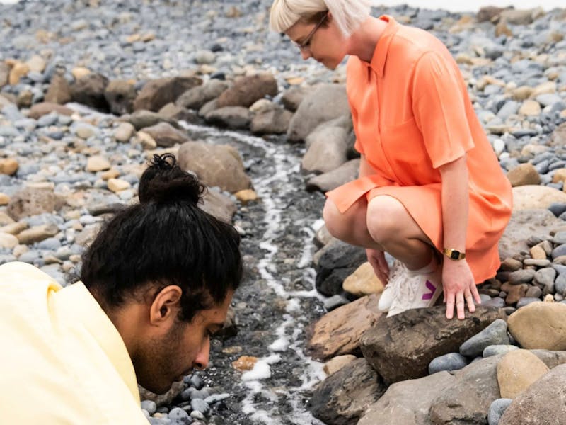Olafur Eliasson's Riverbed 2014