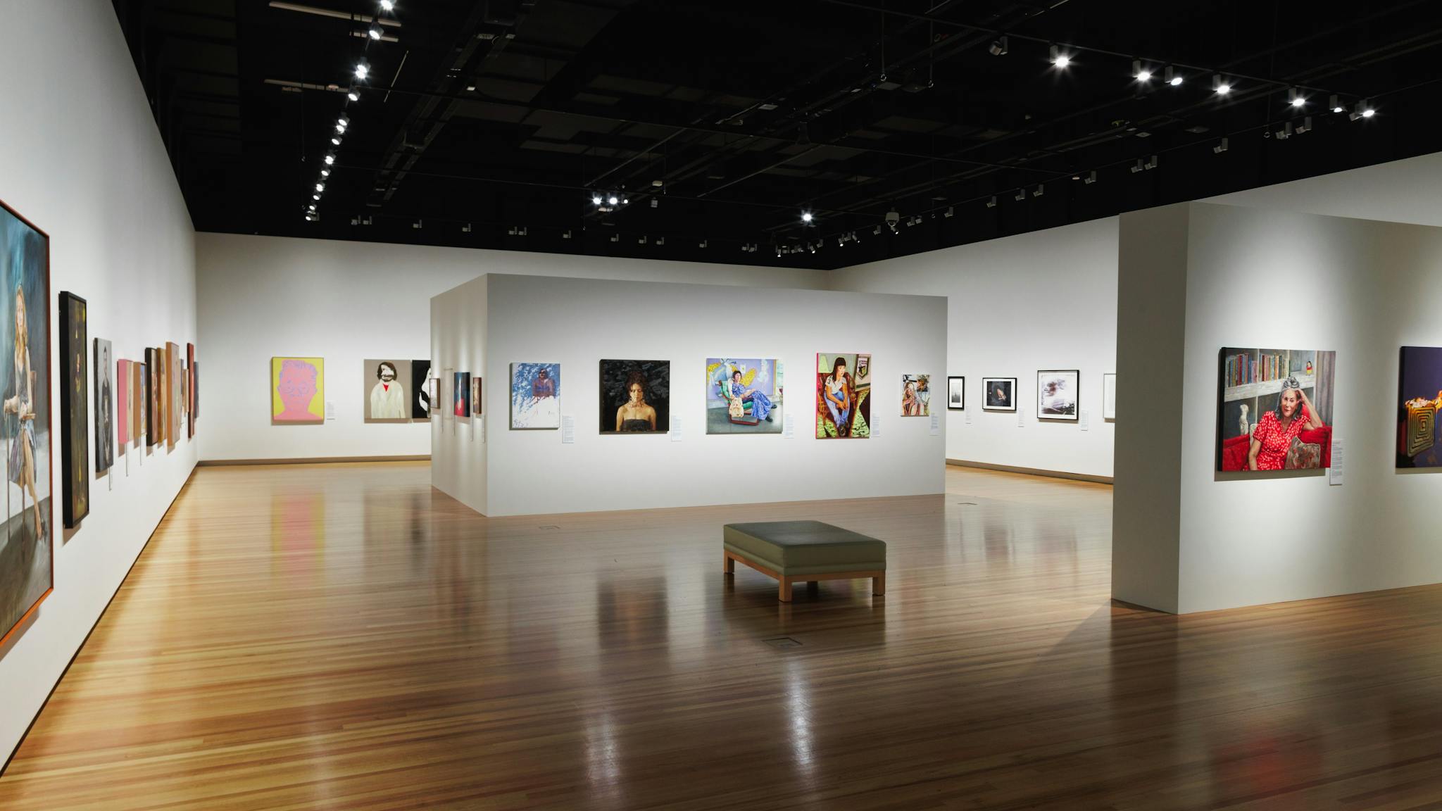 A wide shot of the 2024 Finalists Exhibition