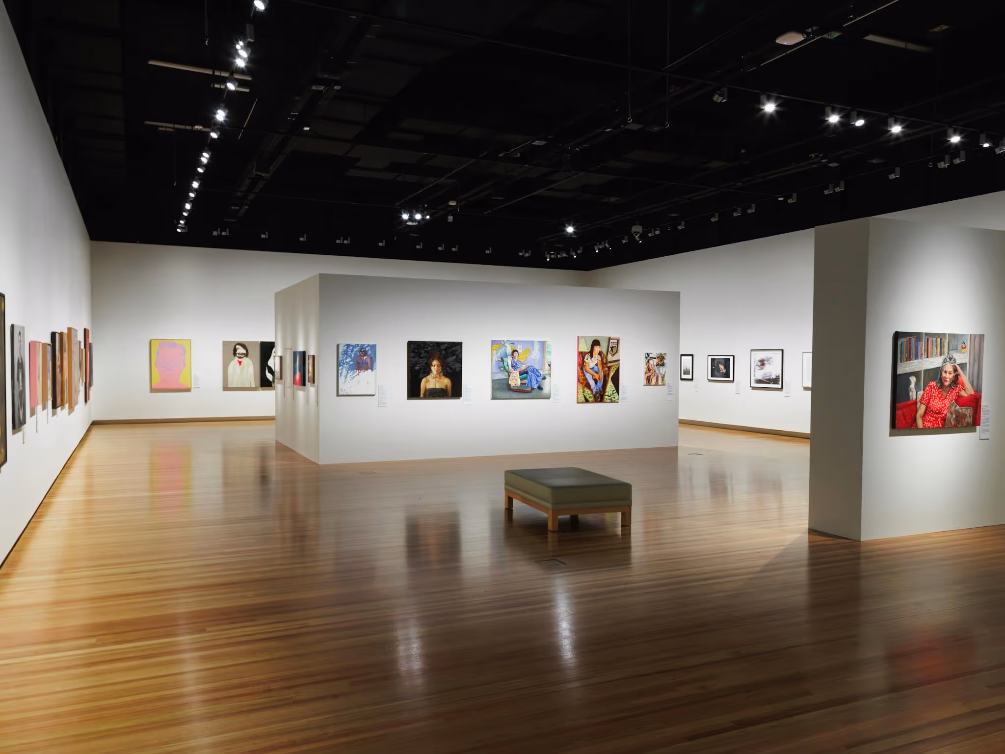 A wide shot of the 2024 Finalists Exhibition