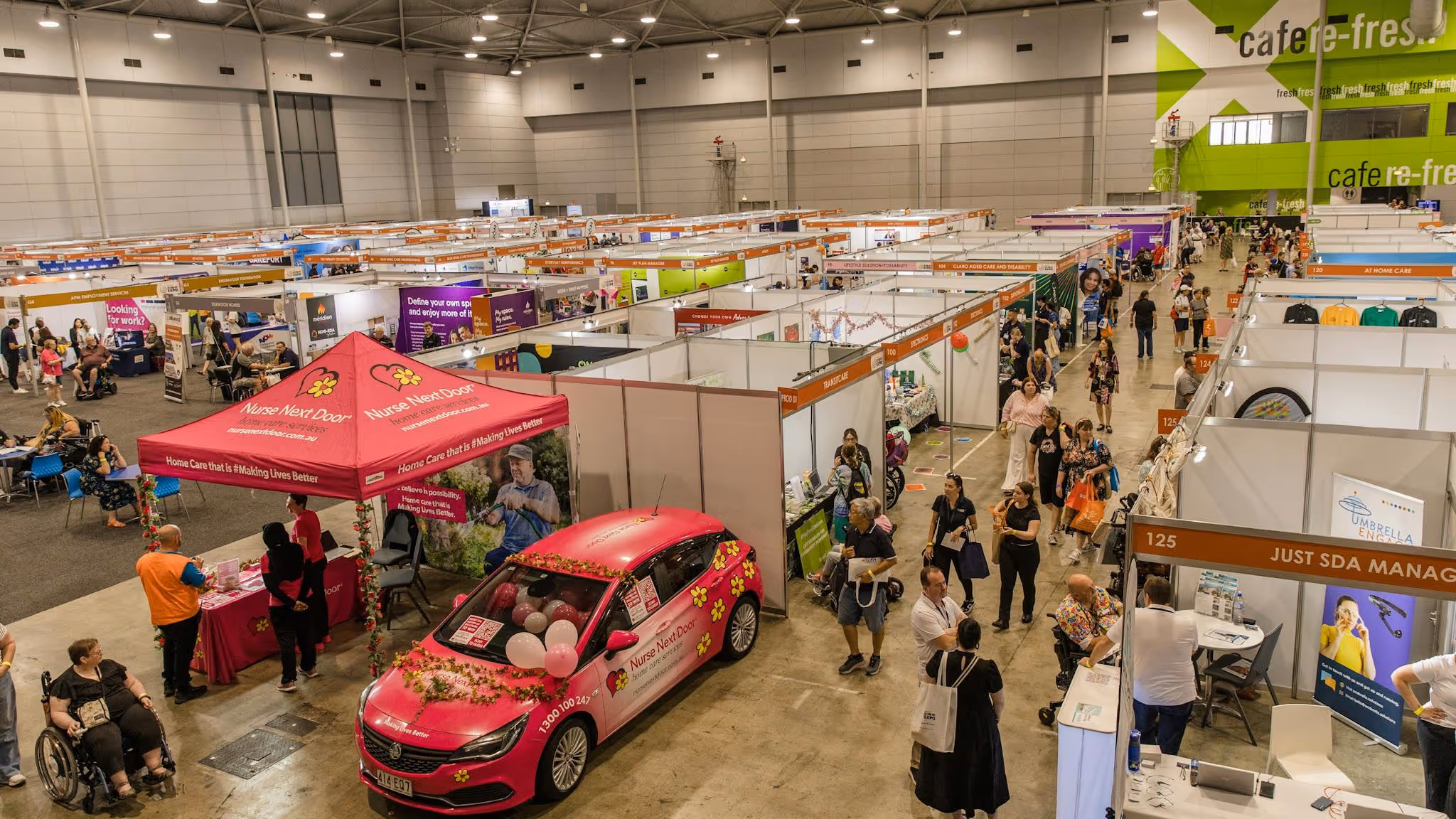 Crowd shot at Brisbane Disability Expo 2024