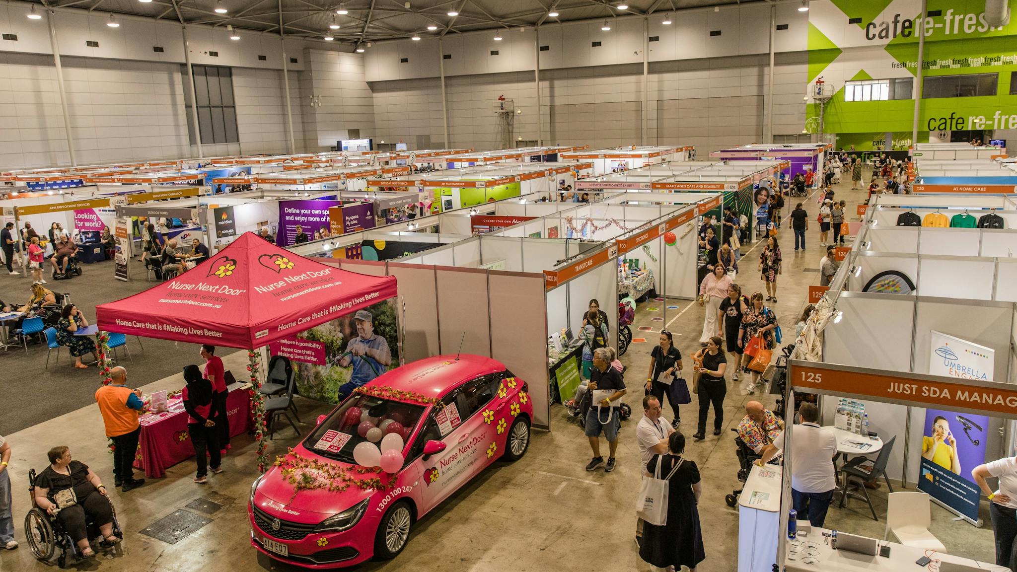Crowd shot at Brisbane Disability Expo 2024