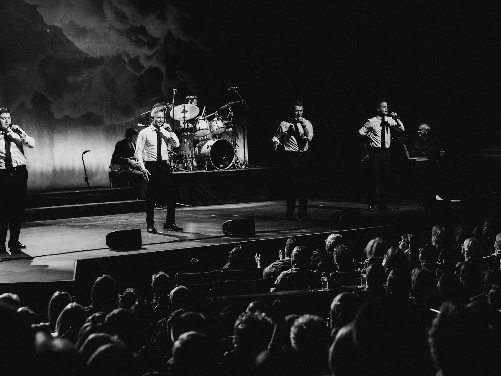 Celtic thunder performing