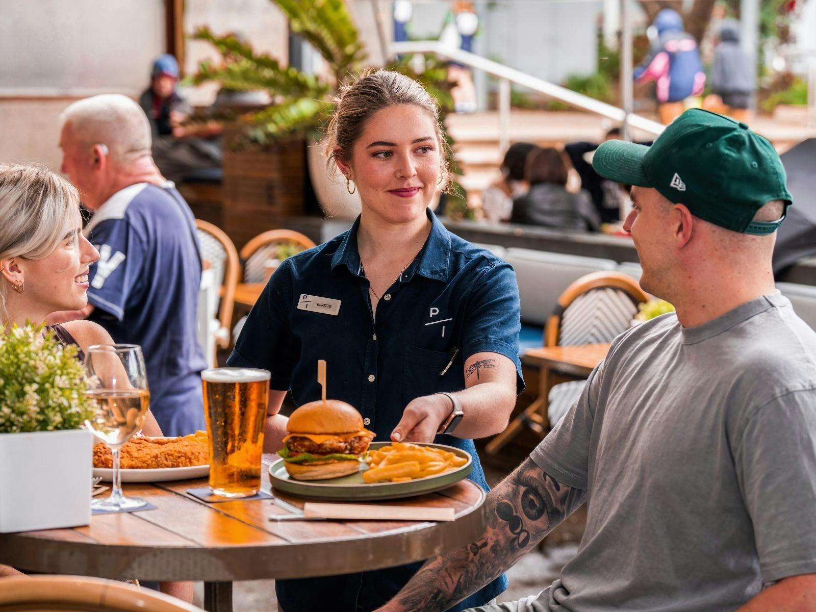 The Plough Inn Beer Garden