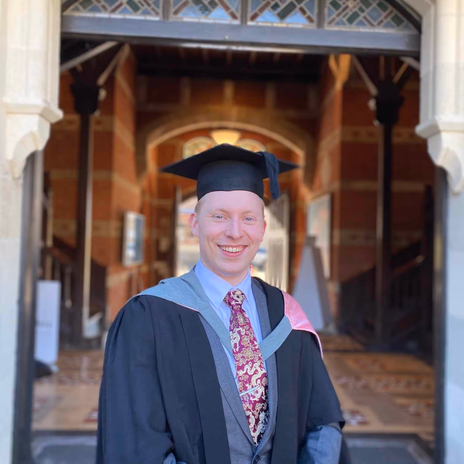 Daniel Price graduation photo