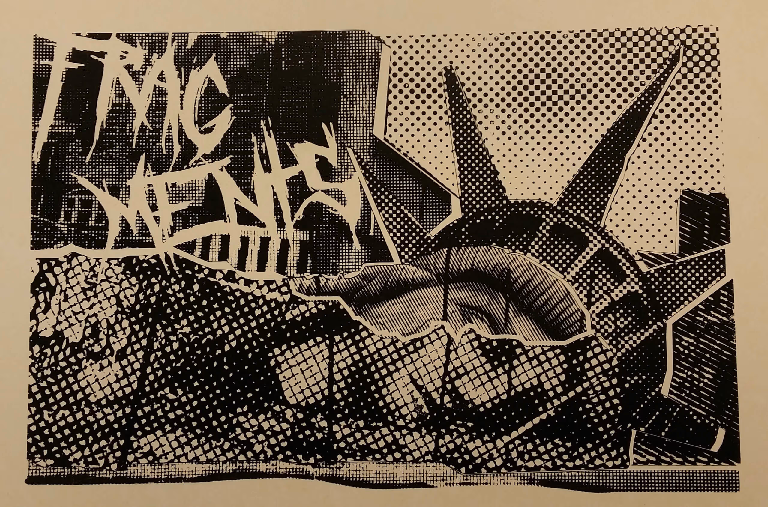 Abstract art from Daniel Price with the statue of liberty
