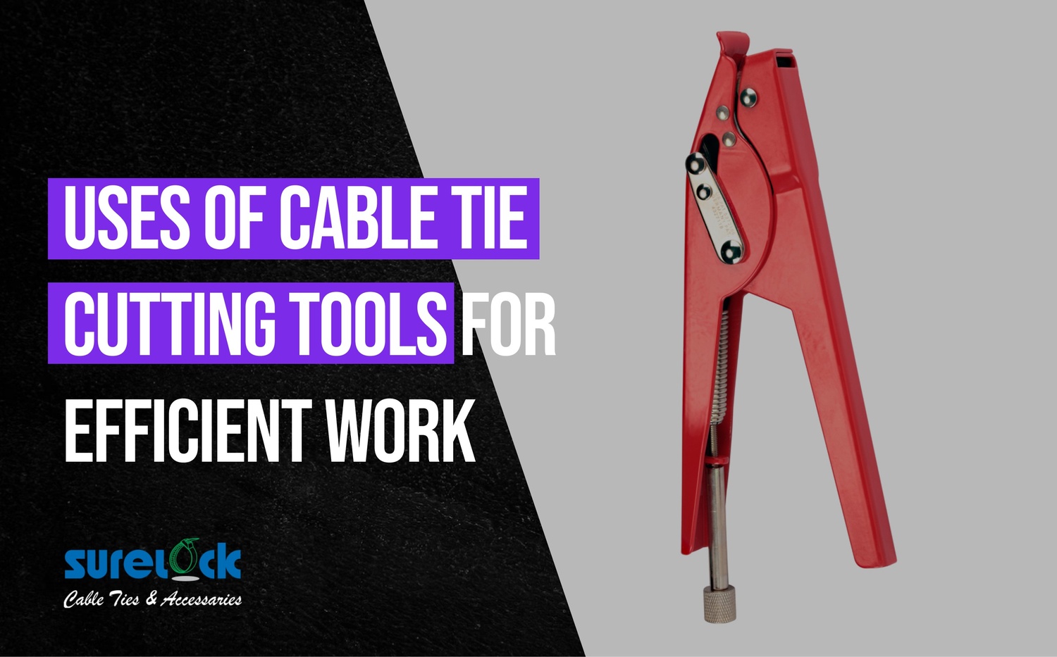 Uses of Cable Tie Cutting Tools for Efficient Work